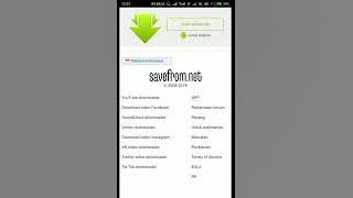 Cara install aplikasi save from net, untuk download video di YouTube