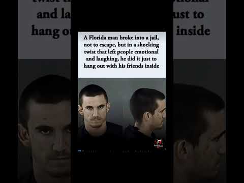 Florida Man Breaks Into Jail to Hang Out #Shorts