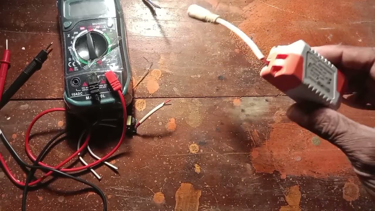 Led light panal වල පරිපථ දෝෂ හොයමු