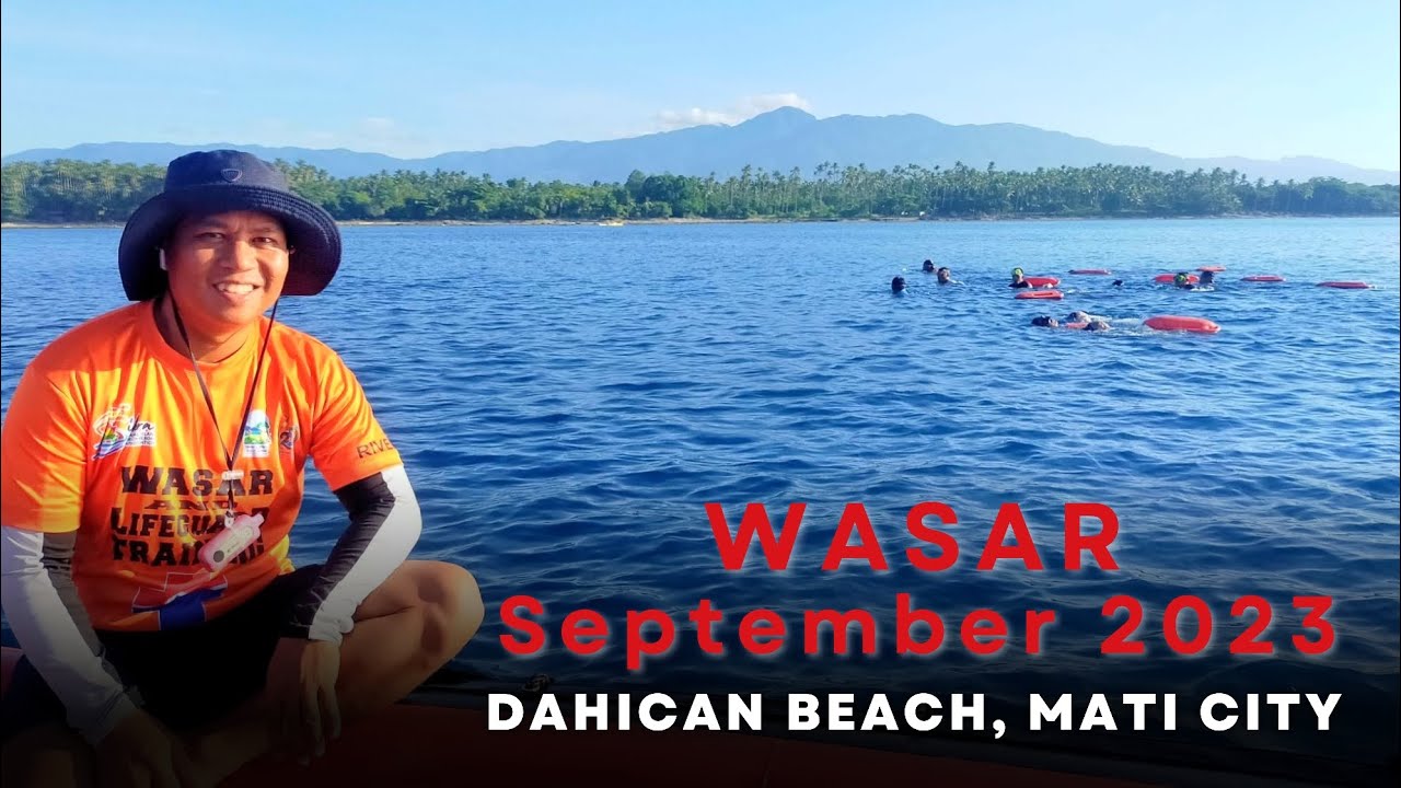 WASAR & Lifeguard Training | Menzi Beach Park, Dahican, Mati City