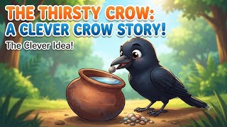 The Thirsty Crow 🐦💧 | Best Moral Story for Kids