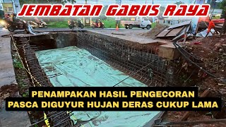 Download Lagu Hasil Pengecoran Jembatan Kali Gabus Raya Usai Diguyur Hujan Intensitas Tinggi MP3