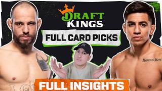 DRAFTKINGS: Noche UFC: Silva vs. Delgado FULL CARD Predictions