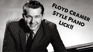 Classic Countryamericana Floyd Cramer Style Piano Lick