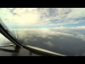 Pilot's view - *UNCUT VERSION* of approach to Chicago O'Hare ORD from Lufthansa Cargo MD-11 cockpit