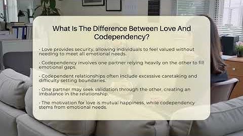 What Is The Difference Between Love And Codependency? - Better Family Relationships