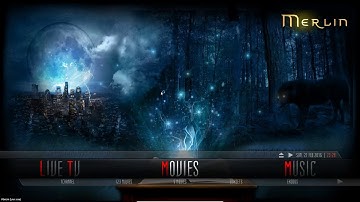 Merlin Lite v1 (ver: 1.0) Build:  Home Page View