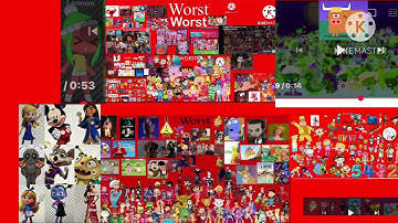 My Best To WORST Character List