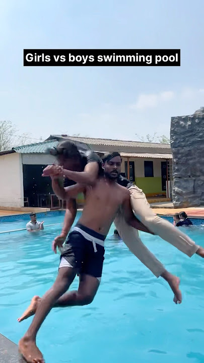 Girls vs boys swimming pool 😂 #shorts #comedyshorts #boy #girls #swimmingpool #explorepage #viral