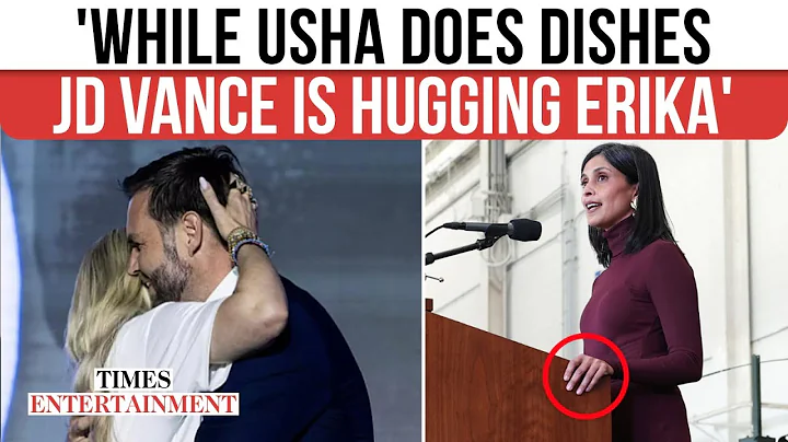 Usha Vance REACTS To Divorce Rumours; Wedding Ring Drama Sparks JD–Erika Kirk ‘Romance’ Memes