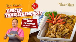 RUDY CHOIRUDIN | HOMEMADE KRECEK SAMBEL ~ LEGENDARY SECRET KRECEK RECIPE