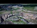 Хунзахский район полет дрона над водопадом Тобот  Xiaomi mi drone 4k