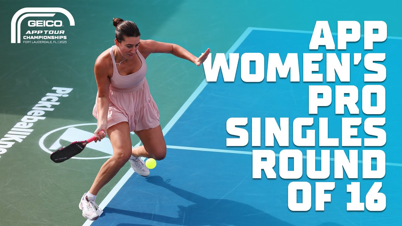 Women's Pro Singles Round of 16 - Domenika Turkovic vs Amber Policare | GEICO APP Tour Championships