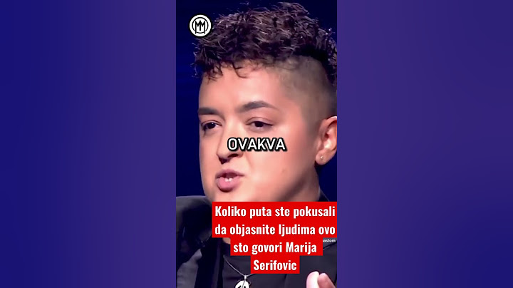 Poruka života! #marijaserifovic #zvezdegranda #pevačica