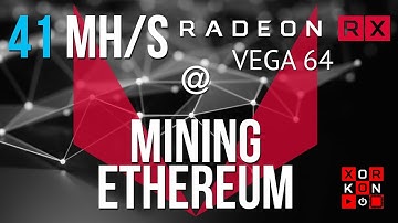 41 MH/s Hashrate: RX Vega 64 Mining Review Update