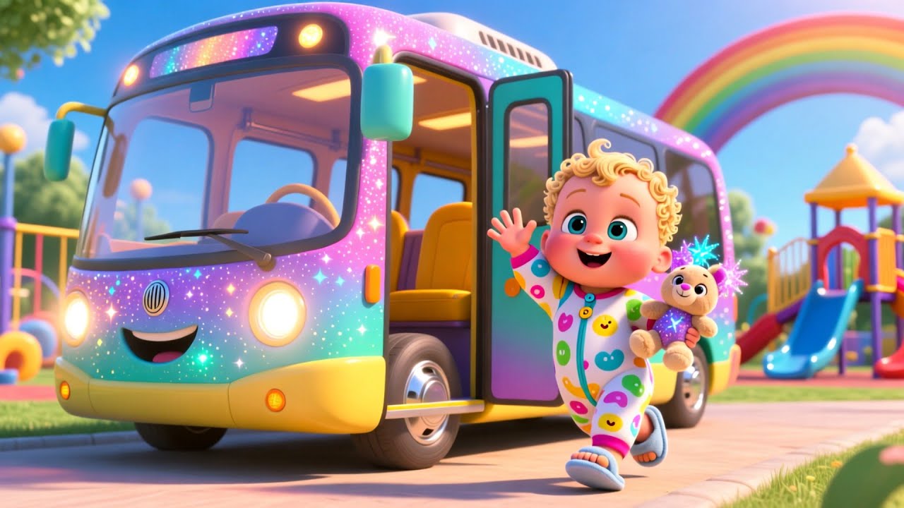 Morning Bus Beep Joy! 🚌☀️ Fun Morning Song for Kids | Start the Day with Happiness