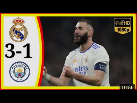 REAL MADRID VS MANCHESTER CITY HIGHLIGHTS