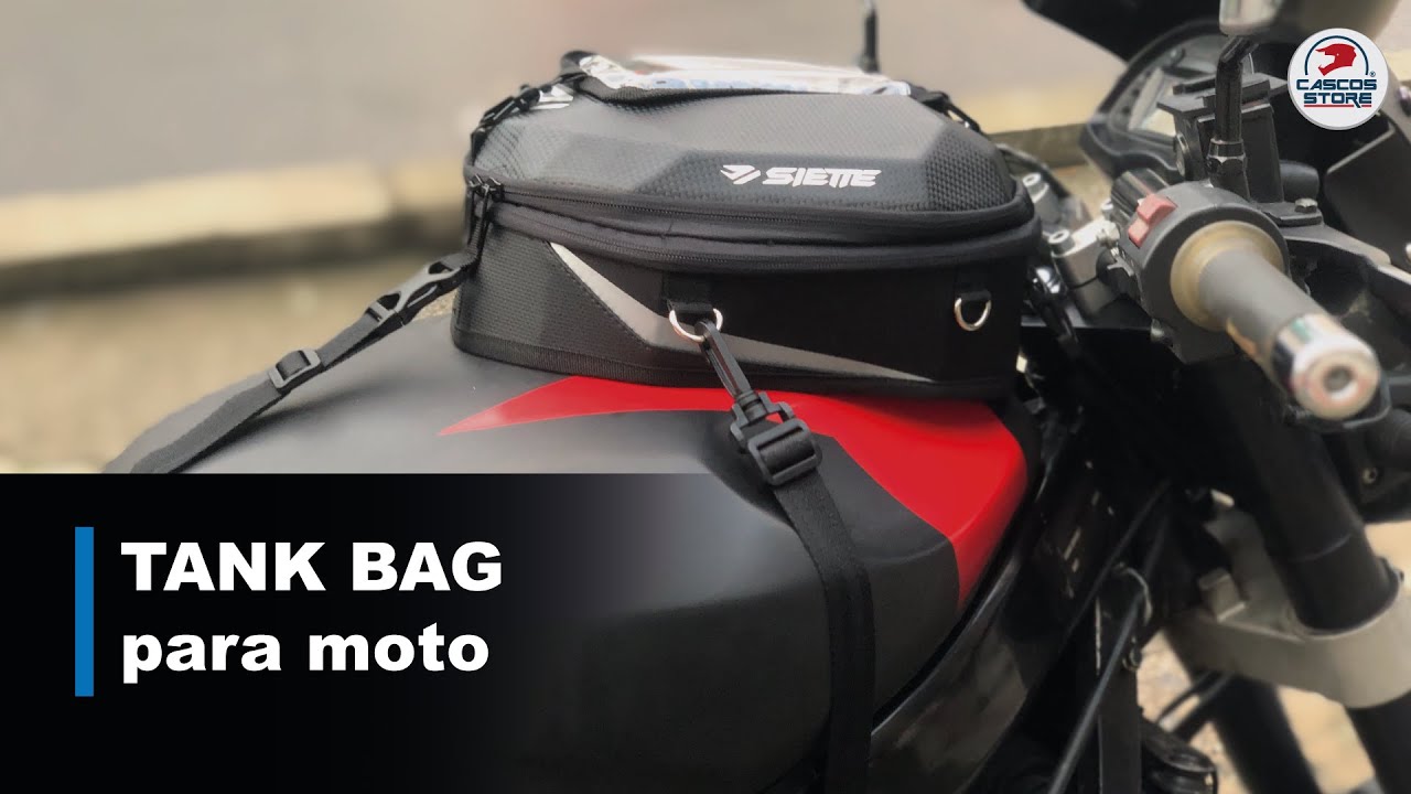 TANK BAG moto - - YouTube