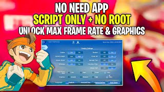 🔧 Unlock ML Ultra Refresh Rate & Ultra Graphics | NO ROOT | NO APPS | Script Only - (2023) screenshot 5