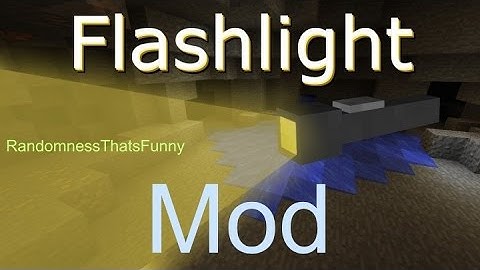 The Flashlight Minecraft Mod Spotlight