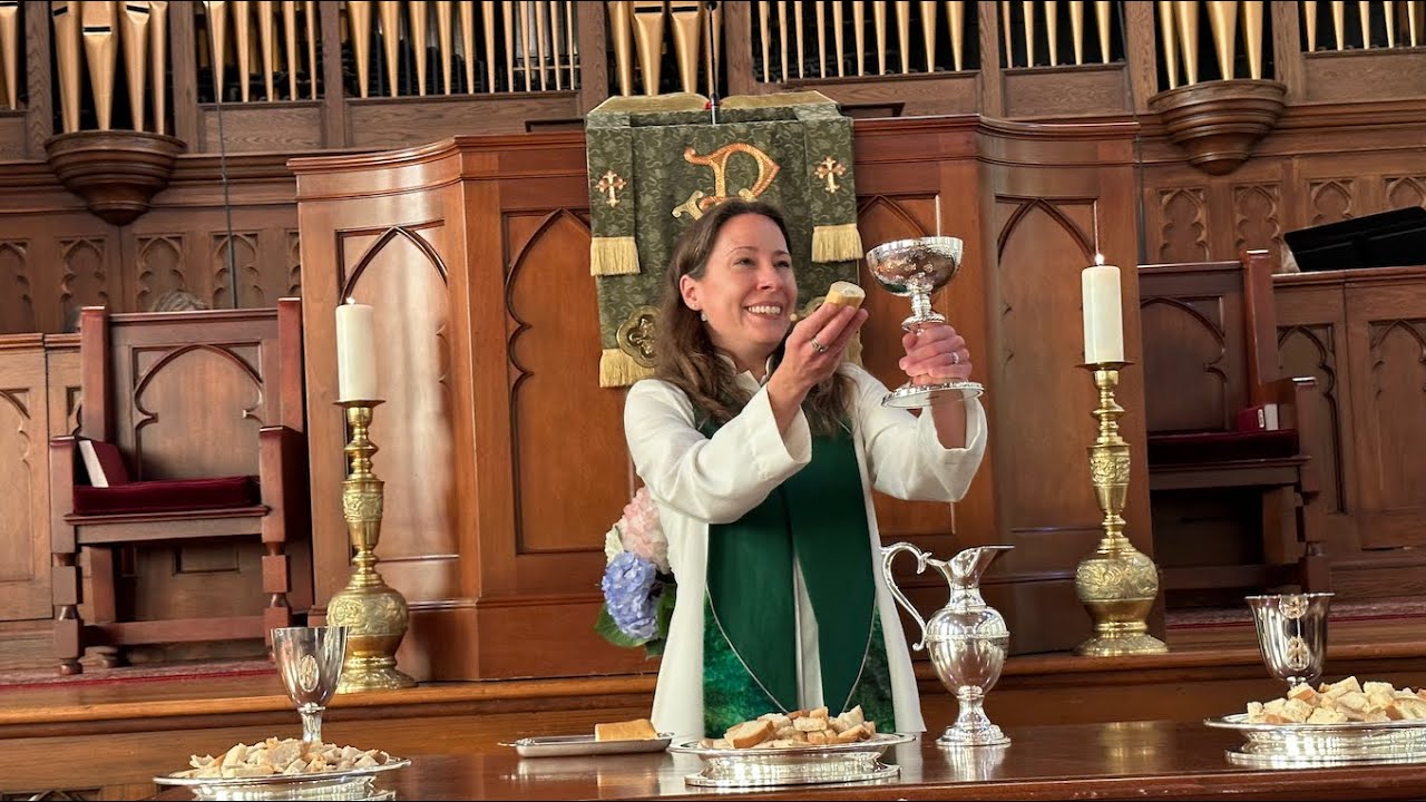 Sunday, August 24, 2025, TAPC Worship: Rev. Dr. Katie Crowe preaching on Luke 13:10-17.