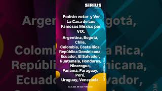 En estos Países podrás votar y ver La casa de los famosos México en su cuarta temporada.