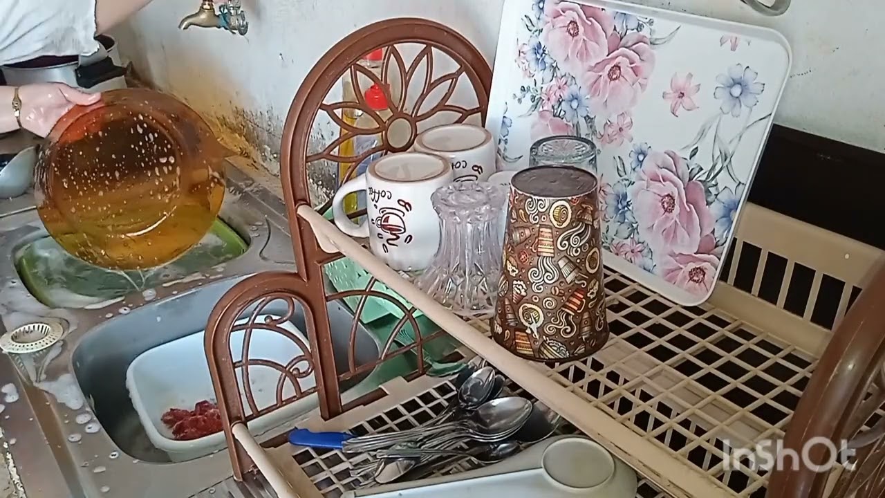 حيل و أفكار مطبخية 🎊🎉روتين في شباب 🥰غير رغاوي 🪣💦