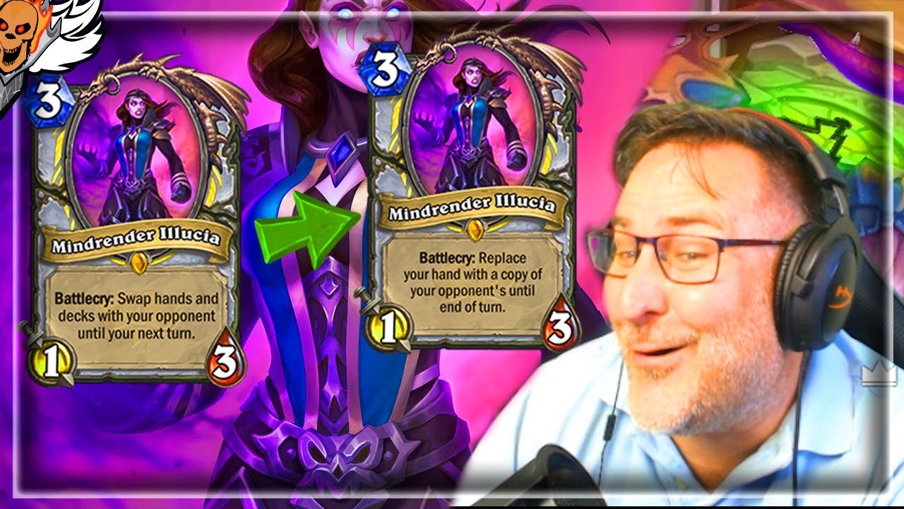 Nerfed Mindrender Illucia New Favorite Card Hearthstone United In 