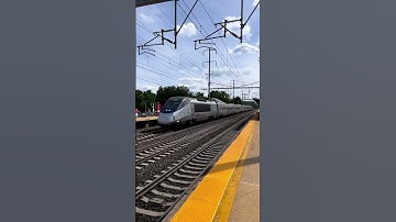 Acela: when you need to get from DC to Boston at 100+ mph! #shorts #amtrak 📹: Railbrothers (on IG)