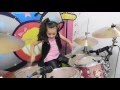 Eduarda henklein  6 years old  drummer cover slipknot  psychosocial