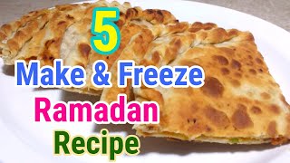 5 Make & Freeze Ramadan Recipe | Ramadan Recipe 2020 | Ramadan Preparation screenshot 3