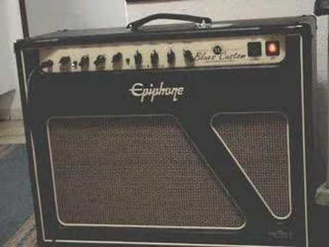 Epiphone Blues Custom 30 amp chords (15W clean channel) - YouTube