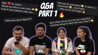 Q&A| Answering Most Asked Questions (Part 1)| Foreigners React | 4 Idiots React