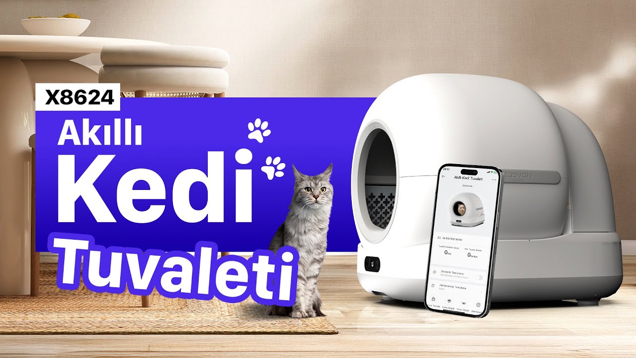 Otomatik Akıllı Kedi Tuvaleti Kamerasız | Xenon Smart