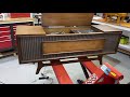 Restoring a ge kubrick stereo console with portafi model 522g