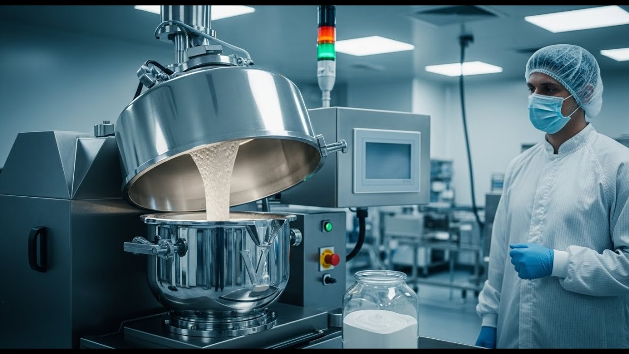 Tablet Blending Process in Pharmaceutical Manufacturing Step by Step ...