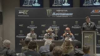 Monster Energy Supercross: Press Conference Round 3 - San Diego
