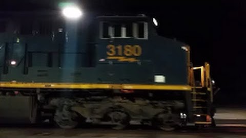 [CSX]3180 GE ES44AH-SD70MAC-ES40DC Leads Q470-15 With Long Train Headed NB To Rocky Mount NC