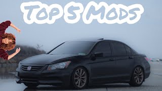 Top 5 Mods For Your Honda Accord