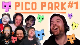 PICO PARK #1 feat. MisterMV, Antoine Daniel, Mynthos, AngleDroit... (Best-of Twitch)