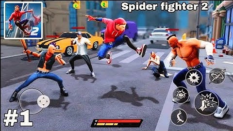 SPIDER FIGHTER 2 - GAMEPLAY WALKTHROUGH PART 1 (ANDROID/iOS)