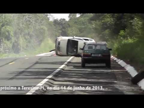 FLAGRA DE ACIDENTE BR 343 - TERESINA - PIAUÍ