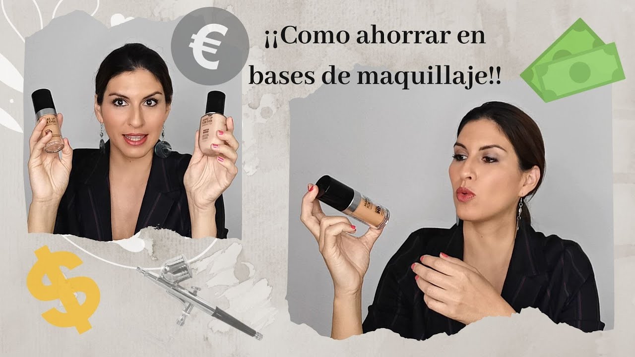Cómo ahorrar en bases de maquillaje