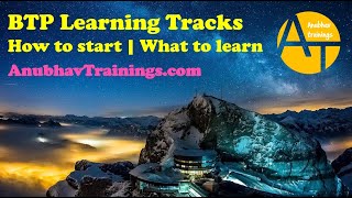 What to learn in SAP BTP + How to start SAP BTP | BTP Learning Tracks  All you need to know CAPM