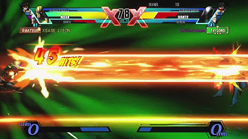 Ultimate Marvel vs Capcom 3 | Ranked Match #1