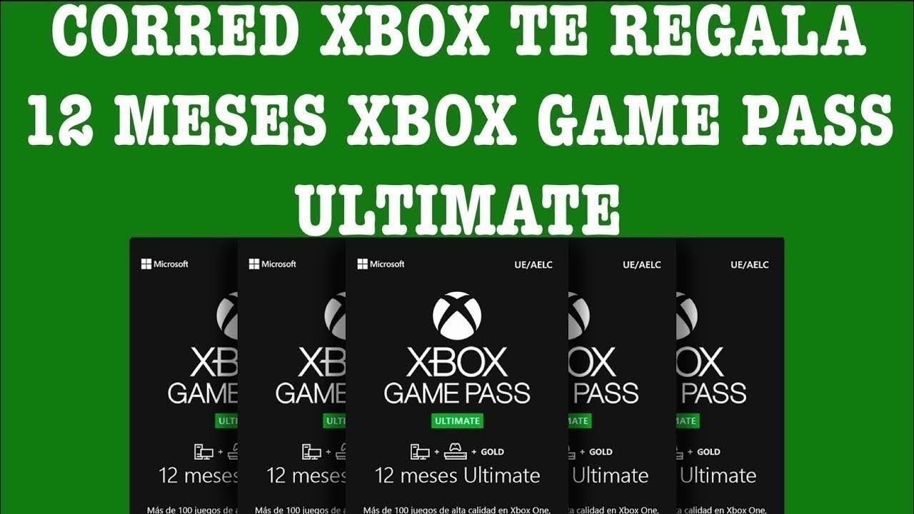 RECLAMA 12 MESES XBOX GAME PASS ULTIMATE!!! - YouTube