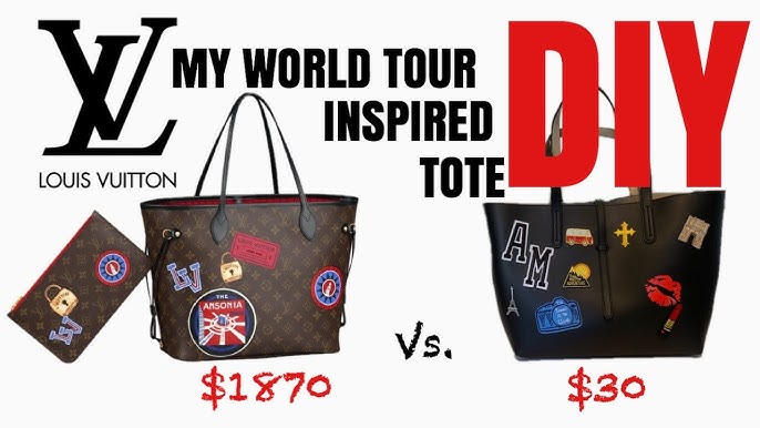 EASY DIY LOUIS VUITTON WORLD TOUR 