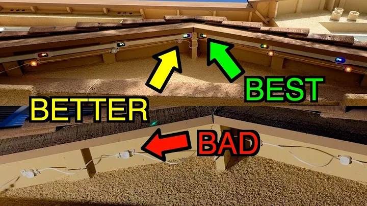 3 WAYS to INSTALL Govee Permanent Outdoor Lights PRO and PRISM!  Easy way to Install Govee Lights!