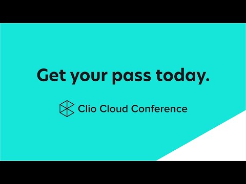 Top reasons to attend the 2021 Clio Cloud Conference