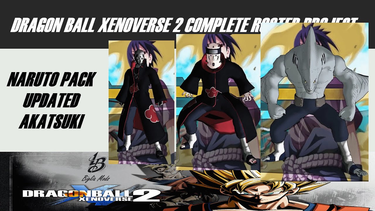 Ultimate Naruto Eye Pack (All Races) – Xenoverse Mods